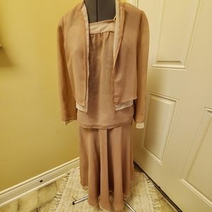 Vintage Handmade Sheer layered 3-piece Suit, see history